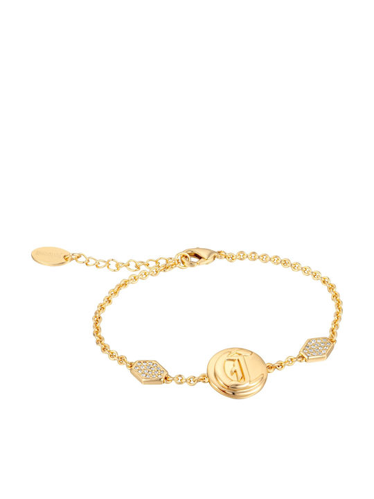 Just Cavalli Animalier Women's Watch with Gold Metal Bracelet