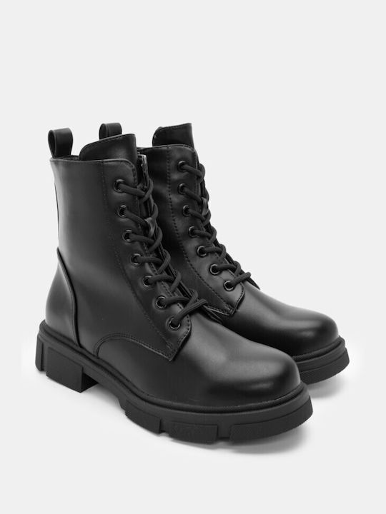 Luigi Kampfstiefel Schwarze 4429562