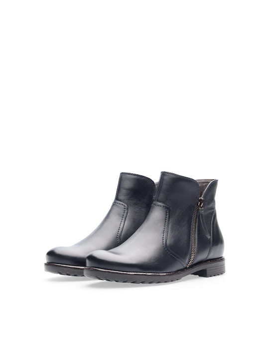 Ghete dama de piele Negru