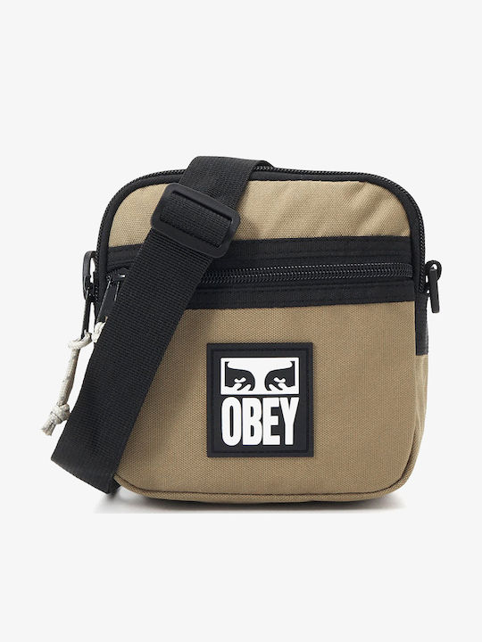 Herrentasche Schulter / Crossbody Beige