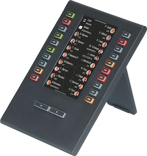 VoIP-Zubehör Auerswald Comfortel D-xt20i Tastenerweiterung Schwarz