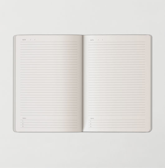 Type Center Notebook A5 Gold