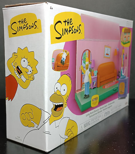 Jakks Pacific Simpsons House Living Room Diorama (Διάφορα Σχέδια)