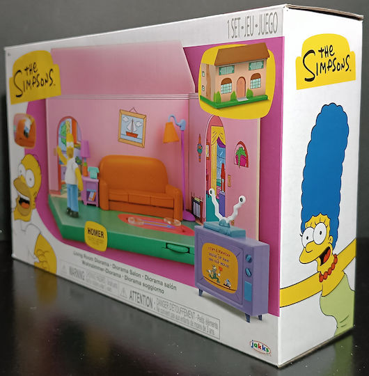 Jakks Pacific Simpsons House Living Room Diorama (Διάφορα Σχέδια)