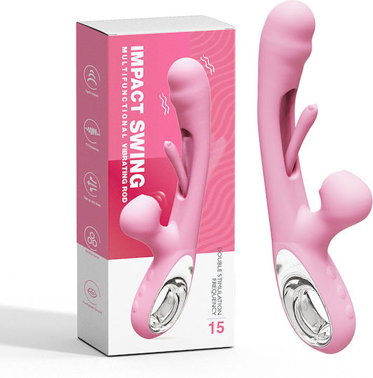 Boss Of Toys Vibrator Iepurele Roz