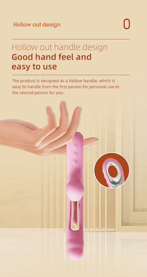 Boss Of Toys Vibrator Iepurele Roz