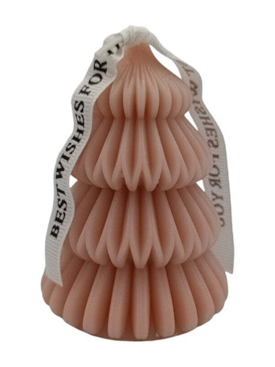 Scented Fir Christmas Green Candle 9cm (Μiscellaneous Colors)