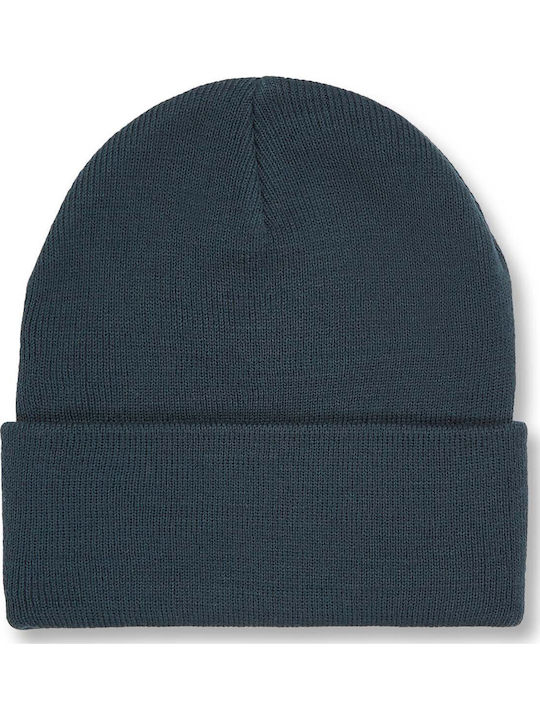 Beanie Beanie Knitted in Navy Blue color