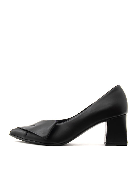 Bacali Collection Leder Pumps mit hohem Absatz Schwarz Bacali Collection Leder Pumps mit hohem Absatz Schwarz