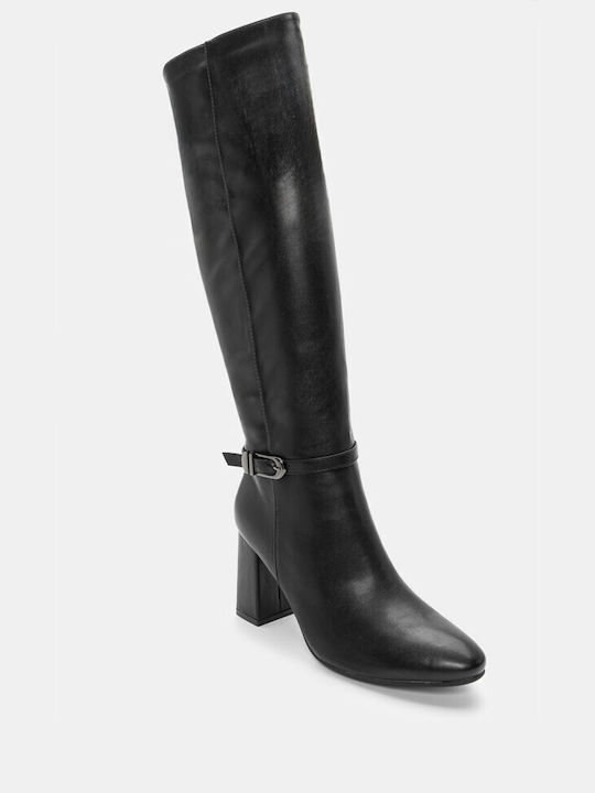 Luigi Women's Boots with High Heel Black