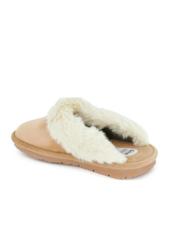 Brienne Anatomical Women's Slippers Beige