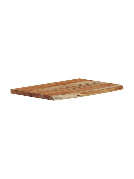 Ράφι Τοίχου Καφέ 50x30x3.8εκ.