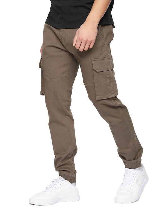 Crosshatch Trousers Cargo Green