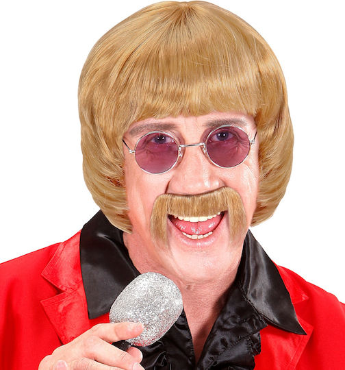 60er Jahre Musik Blonde Perücke