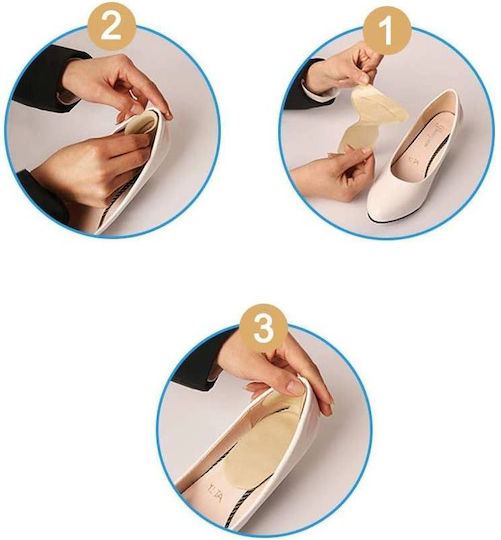 IPinsoles Anatomic Heel Pads for Heels IP030 2 Pieces
