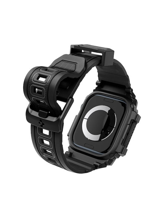 Spigen Rugged Armor Pro Matte Black-apple Watch 10 46mm Acs08604
