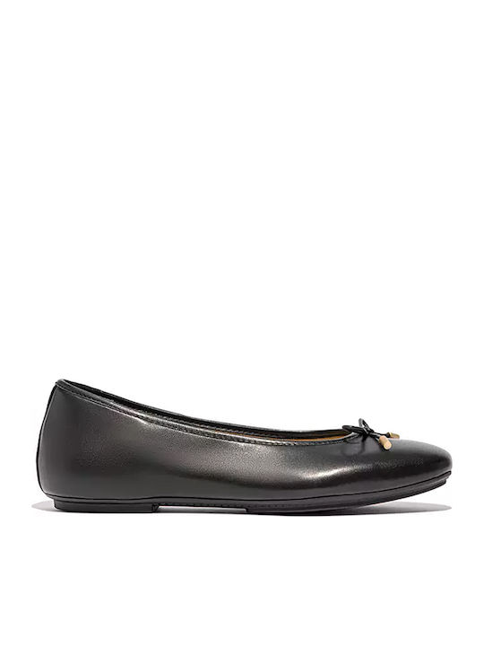Anatomic Leather Ballerinas Black