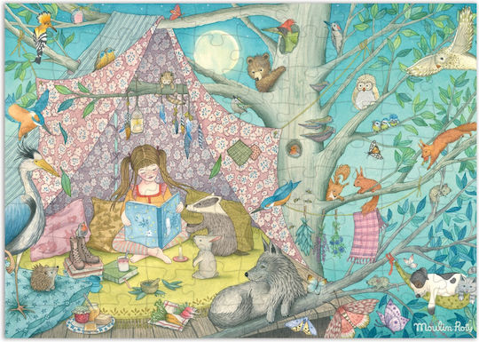 Geheimes Haus Beobachtungspuzzle Moulin Roty