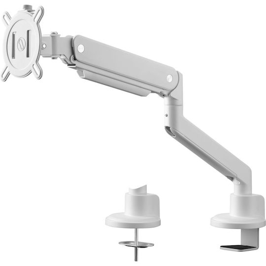 One For All DM 4120 Βάση Γραφείου Οθόνης έως 35" με Βραχίονα Λευκή