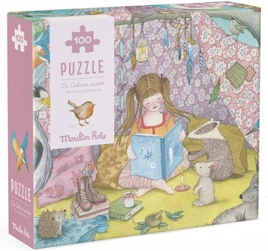 Geheimes Haus Beobachtungspuzzle Moulin Roty