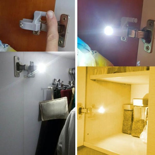 Set 10 Möbelgriffe LED-Beleuchtung 7,5 x 4 x 2 cm