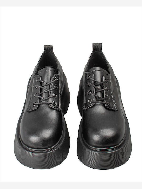 Starynite Γυναικεία Oxfords σε Μαύρο Χρώμα