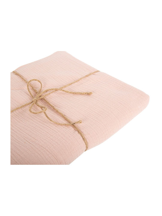 Τραπεζομάντηλο Βαμβακερό Dusty Pink 130x200εκ.