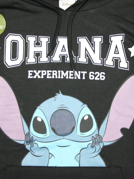 Disney Lilo & Stitch Γυναικεία Μπλούζα Μαύρη