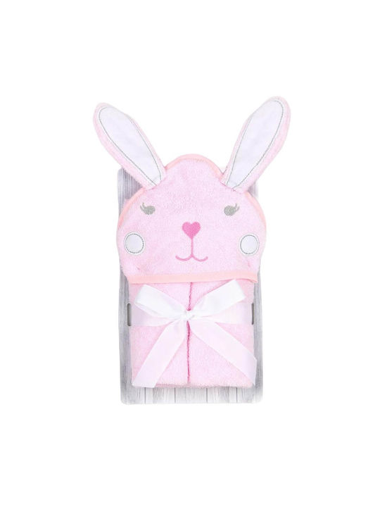 Cotton Baby Towel Hood Bunny