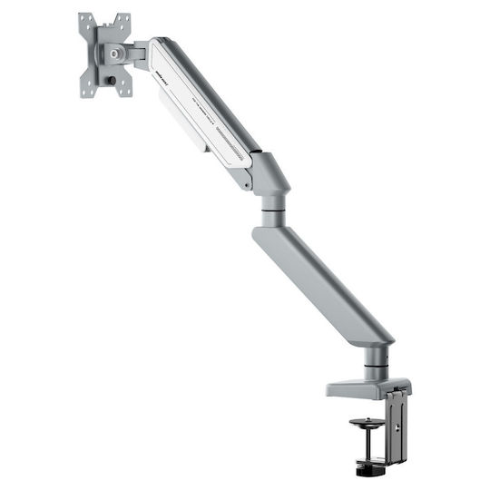 Anda Seat Βάση Γραφείου Οθόνης έως 32" με Βραχίονα Λευκή (AD-W-A6D-1S-FW)