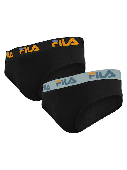 Fila Men's Briefs 2Pack Black