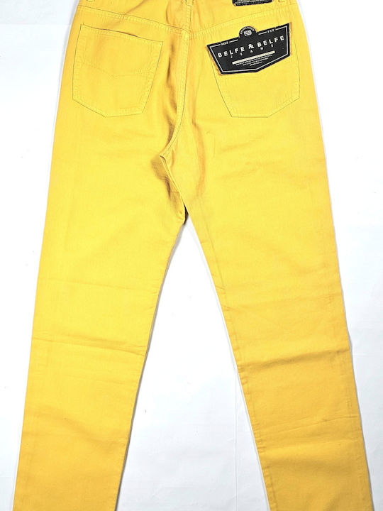 Мъжки Дънкови Панталони Yellow