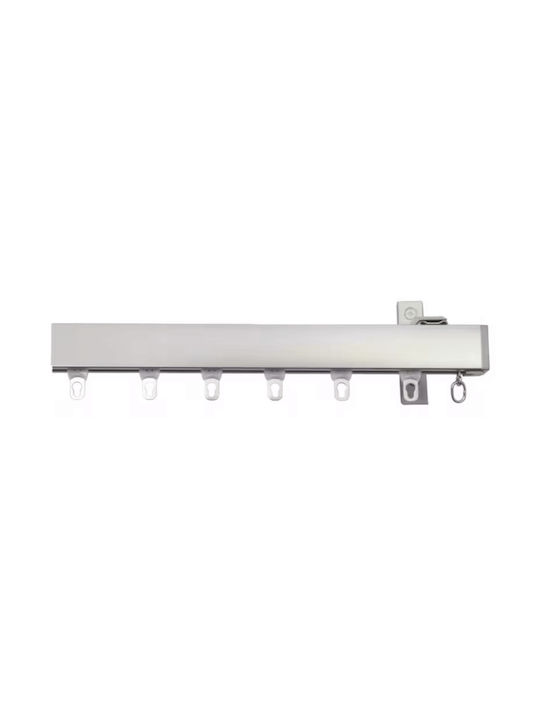 Import Hellas One-Way Aluminum Curtain Track White 160cm 1991-1
