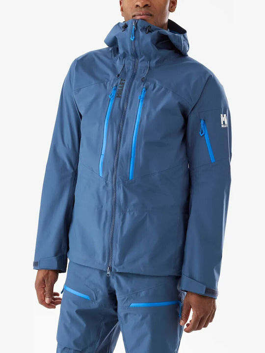 Millet MIV9519_0395 Ανδρικό Μπουφάν για Σκι & Snowboard Μπλε