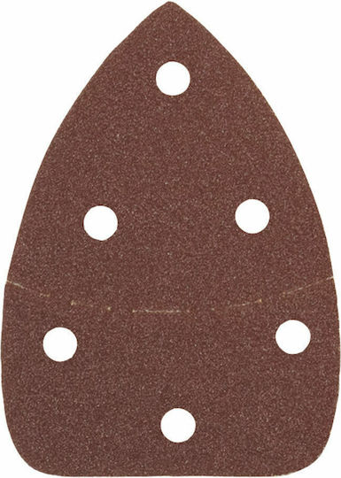 Ryobi SCS10A1 Delta Sanding Sheet K120 / K60 / K80 with Holes 100x140mm Set 10pcs