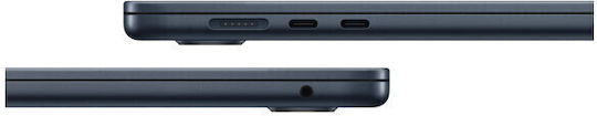 Apple MacBook Air 15" (2024) 15.3" IPS Retina Display (M3-8-Core/16GB/256GB SSD/10-Core GPU) Midnight (GR Keyboard)