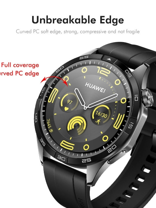 Huawei Watch Gt 5 46mm 2τμχ Enkay 3d Full Coverage Soft Pc Edge Pmma Hd Screen Film