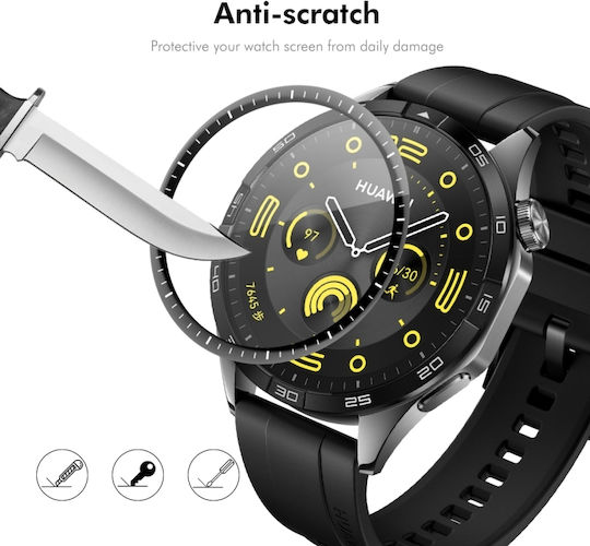 Huawei Watch GT 5 46mm Enkay 3D Пълно Покритие Мек Ръб от PC PMMA HD Протектор за Екран