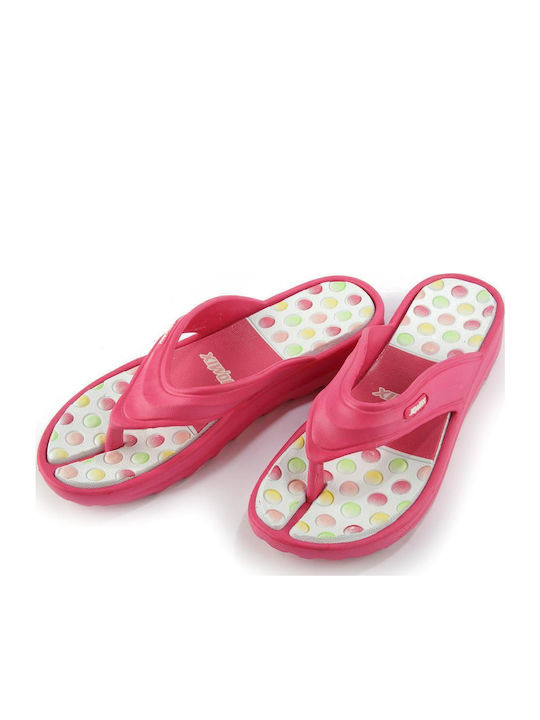 Damen Zehentrenner in Fuchsie Farbe