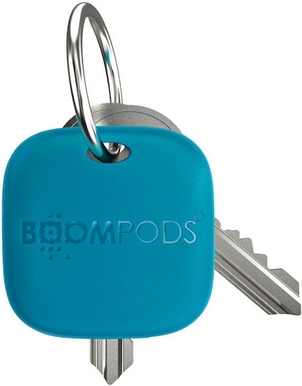 Boompods BoomTag Wiederaufladbare Apple Find My Blau & Schwarz 2 Stück