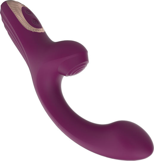 Rechargeable Heated Vibrator with 7 Vibration Pulse Functions