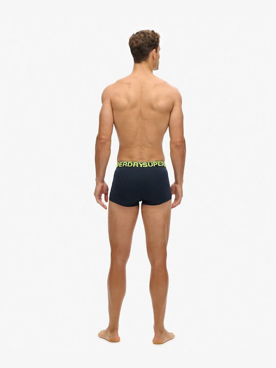 Ανδρικά Μποξεράκια Eclipse Navy/neon 3Pack