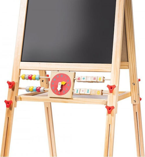 AS Magnet Box Πίνακας Μαγνητικός / Μαυροπίνακας Διπλής Όψης Επιδαπέδιος 100x50εκ.