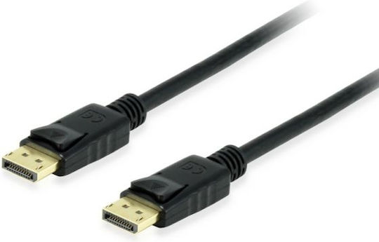 Equip Cablu DisplayPort - DisplayPort 2m Negru (119252)
