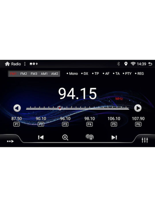 Digital IQ Ηχοσύστημα Αυτοκινήτου για Toyota Auris 2013-2015 (Bluetooth/USB/WiFi/GPS/Apple-Carplay/Android-Auto) με Οθόνη Αφής 10"
