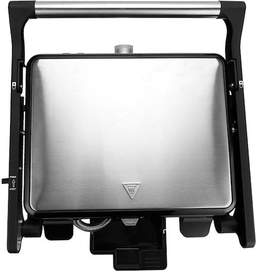 Life Asado Τοστιέρα για 2 Τοστ 2000W Inox