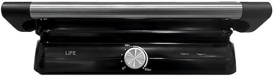 Life Asado Τοστιέρα για 2 Τοστ 2000W Inox