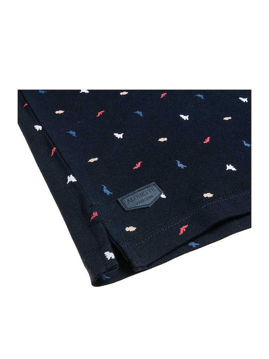 Kids' Polo Long Sleeve Navy Blue