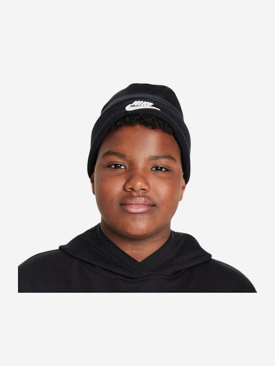 Peak Beanie Unisex Beanie Knitted in Blue color