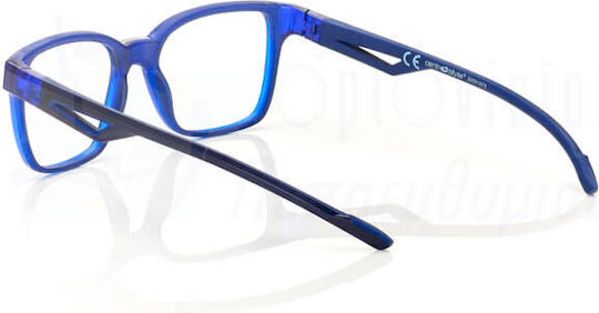 Centrostyle Prescription Eyeglass Frames Blue F0347 005